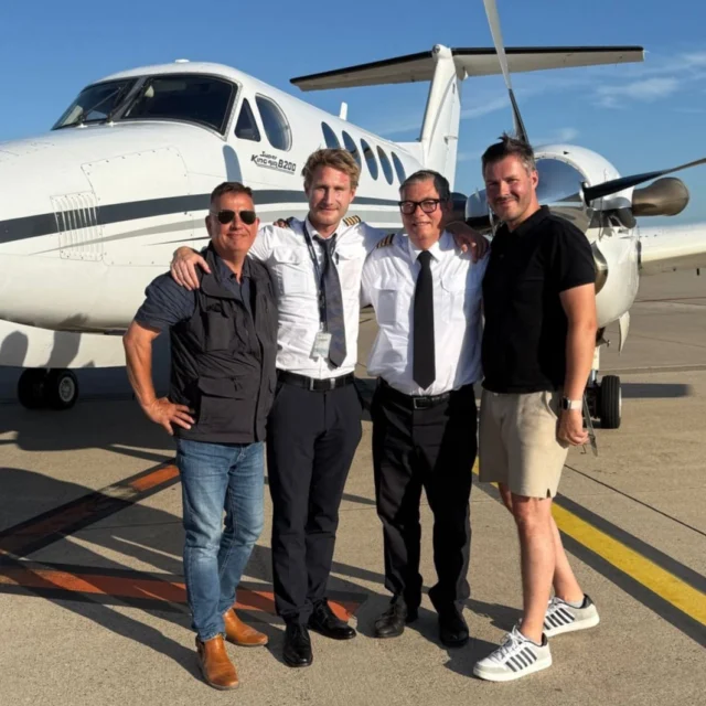 When customers are so enthusiastic about flying itself, it makes us very happy.

#privatejet #aviation #kingair #passion #flying
